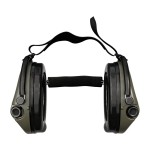 Casque anti-bruit Suprême Pro-X vert olive serre-nuque tissu noir