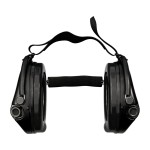 Casque anti-bruit Suprême Pro-X noir serre-nuque tissu noir