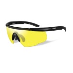Lunettes de protection balistique Saber Advanced noir écran jaune