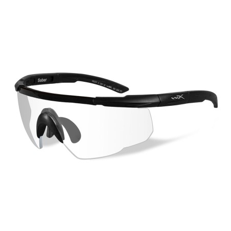 Lunettes de protection balistique Saber Advanced noir écrans fumé/incolore/orange
