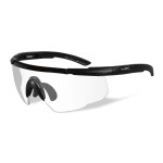 Lunettes de protection balistique Saber Advanced noir écrans fumé/incolore/orange