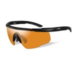 Lunettes de protection balistique Saber Advanced noir écran orange