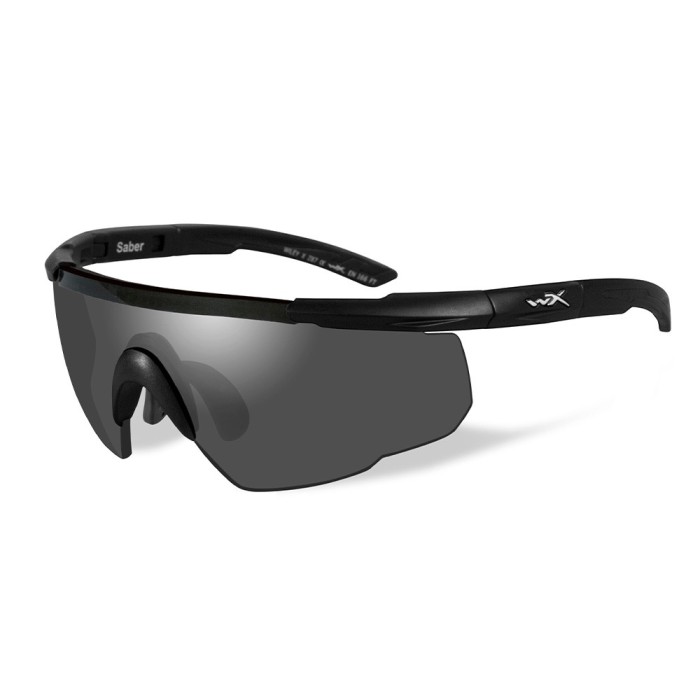 Lunettes de protection balistique Saber Advanced noir écran fumé