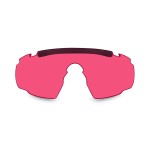 Écran rouge pour lunettes de protection balistique Saber Advanced