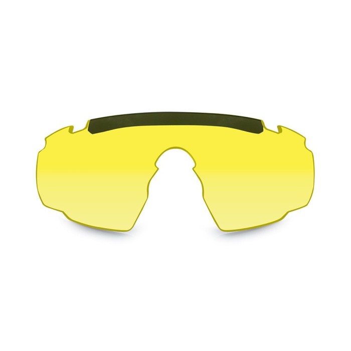 Écran jaune pour lunettes de protection balistique Saber Advanced