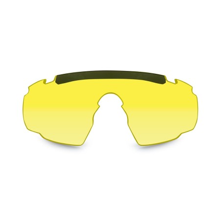 Écran jaune pour lunettes de protection balistique Saber Advanced
