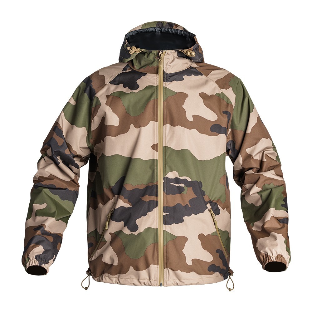 Veste courte Lightshell RAIN PROTECT camo fr/ce
