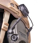 Système de fixation sur casque tactique pour casque anti-bruit Suprême Pro-X SLIM et SFA
