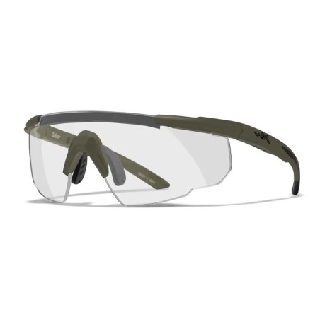 Lunettes de protection balistique Saber Advanced vert olive écrans fumé/incolore/orange