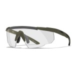 Lunettes de protection balistique Saber Advanced vert olive écrans fumé/incolore/orange