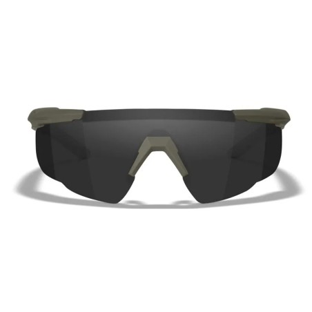 Lunettes de protection balistique Saber Advanced vert olive écrans fumé/incolore/orange
