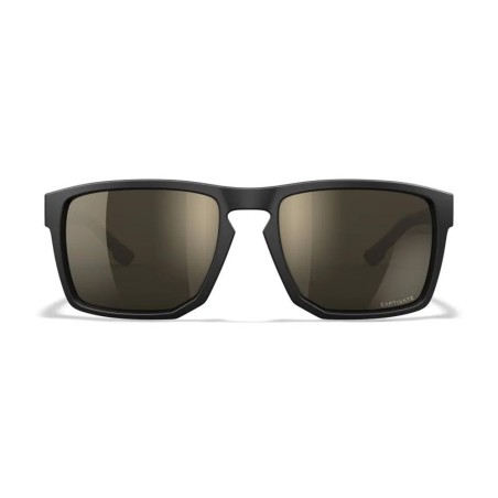 Lunettes de protection balistique Founder noir/tan verres tungsten mirror