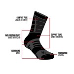 Chaussettes IMPACT 9" Winter vert olive