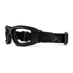 Masque de protection balistique pliable Lynx noir verres fumé/incolore