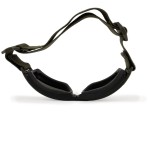 Masque de protection balistique pliable Lynx vert olive verres fumé/incolore