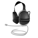 Casque anti-bruit Suprême T2 noir serre-nuque tissu noir
