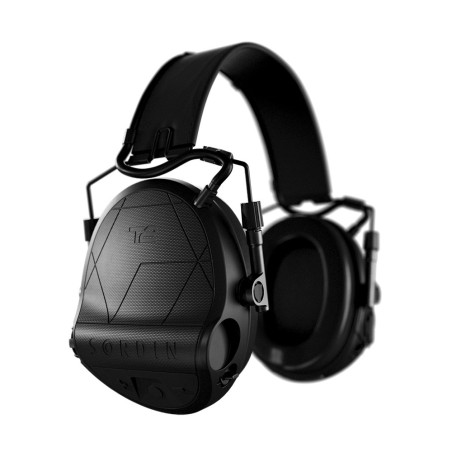 Casque anti-bruit Suprême T2 noir serre-tête cuir noir