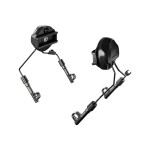 Système de fixation sur casque tactique pour casque anti-bruit Suprême T2/X2
