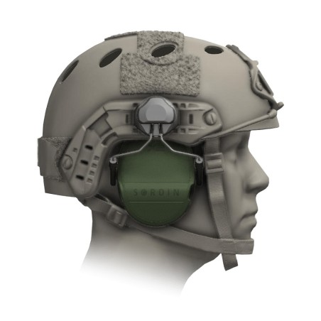 Système de fixation sur casque tactique pour casque anti-bruit Suprême T2/X2