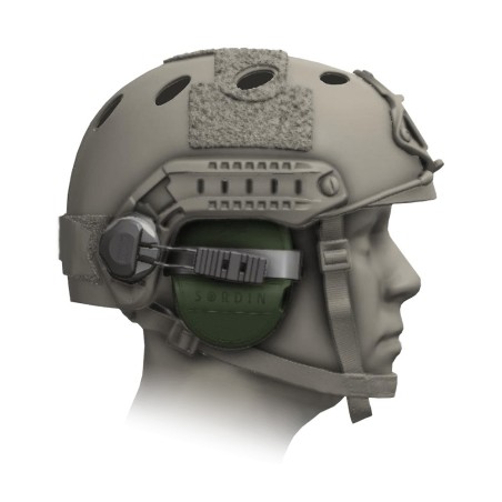 Système de fixation arrière sur casque tactique pour casque anti-bruit Suprême T2/X2