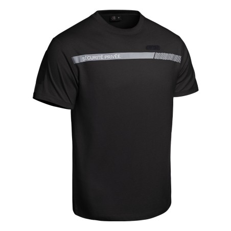 T-shirt SÉCU-ONE Sécurité Privée noir