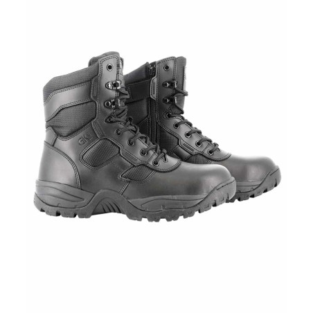 GK BOOTS – Cuir, Toile & Zip