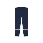Pantalon Sécurité Privée Marine avec Bandes HV – GK SAFETEK®️