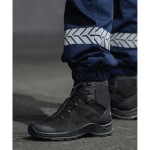 Pantalon Sécurité Privée Marine avec Bandes HV – GK SAFETEK®️