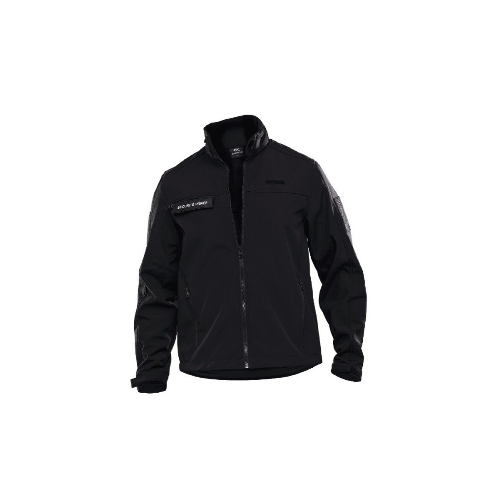 Softshell Sécurité Privée – GK SAFETEK®️