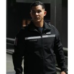 Softshell Sécurité Privée avec bandes HV – GK SAFETEK®️