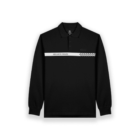 Polo Manches Longues Sécurité Privée – GK SAFETEK®
