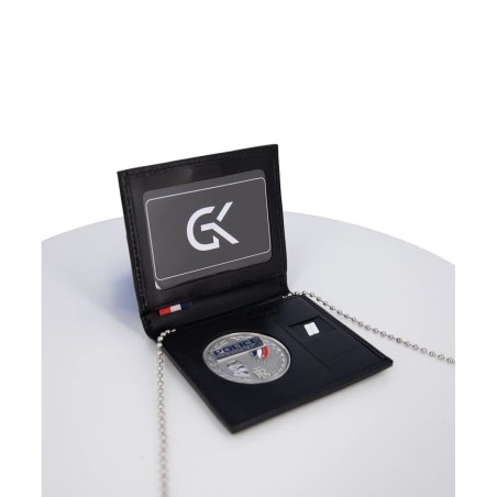 Porte-Cartes avec Emplacements Grade et Médaille – GK