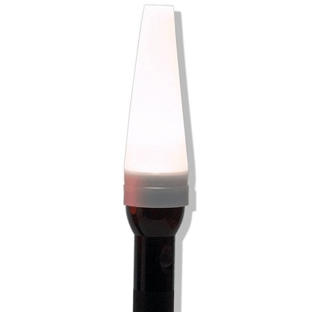 Cone de circulation blanc
