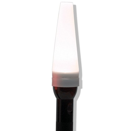 Cone de circulation blanc