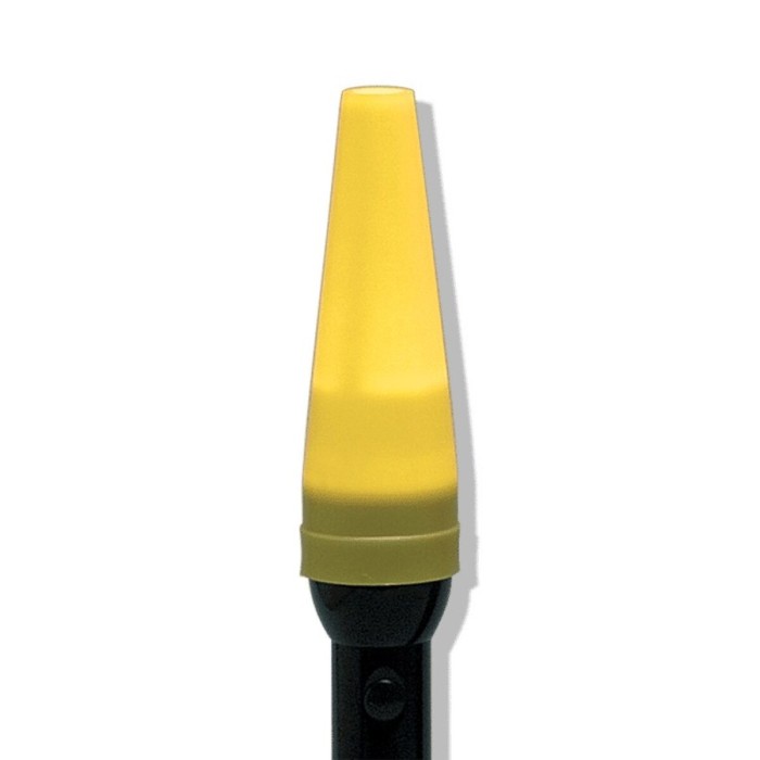 Cone de circulation jaune