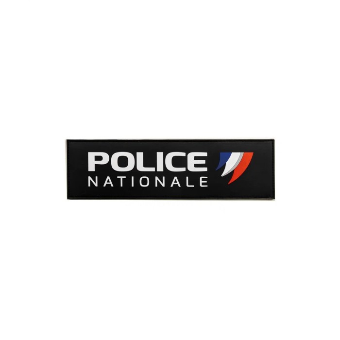 Flap Gomme “POLICE NATIONALE” Velcro 25×7 cm – GK