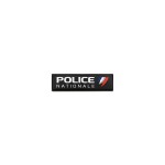 Flap Gomme “POLICE NATIONALE” Velcro 11×3 cm – GK