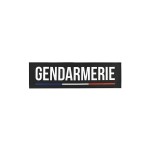 Flap Gomme “GENDARMERIE” Velcro 25x7cm – GK