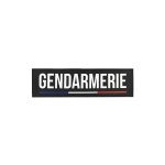 Flap Gomme “GENDARMERIE” Velcro 25x7cm – GK