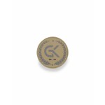 Écusson basse visibilité GK en gomme coyote