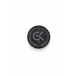 Écusson basse visibilité GK en gomme noir