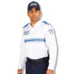 Chemise blanche manches longues police municipale