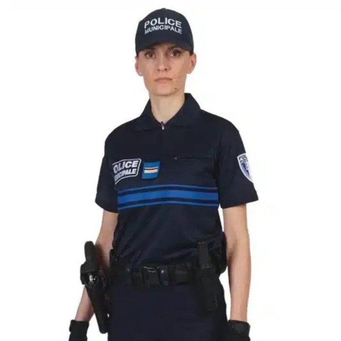 Polo Police Municipale Manches Courtes