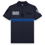 Polo Police Municipale Manches Courtes