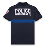 Polo Police Municipale Manches Courtes