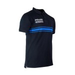 Polo Manches Courtes Boutonné Marine