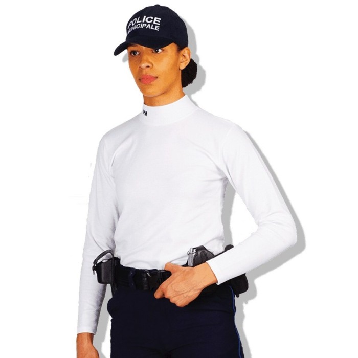 Sous pull blanc manches longues