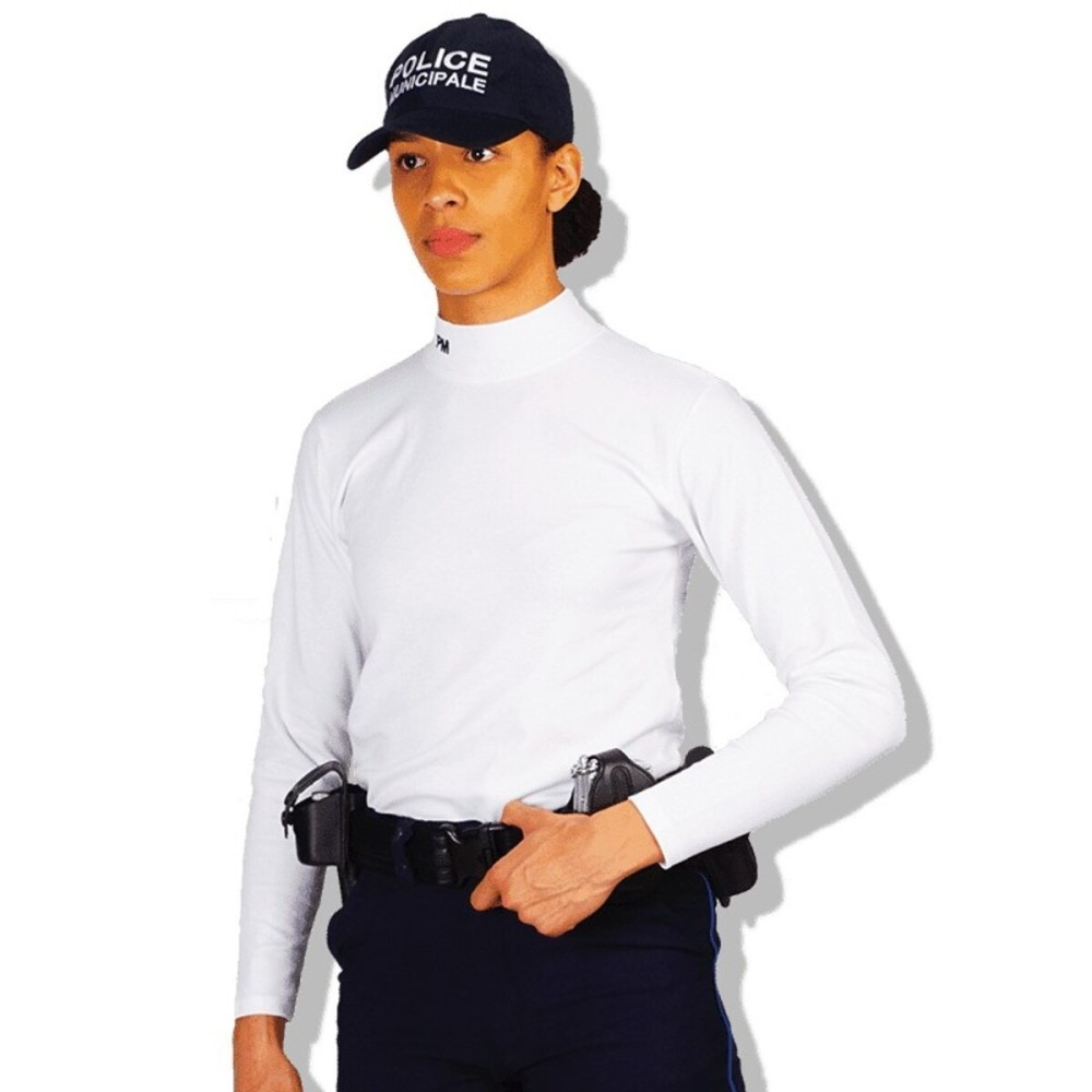 Sous pull blanc manches longues