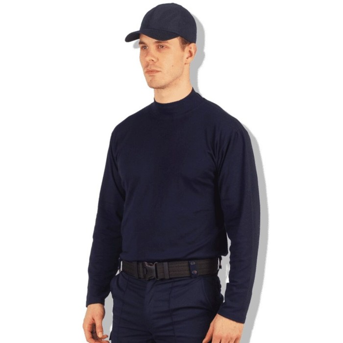 Sous pull marine manches longues