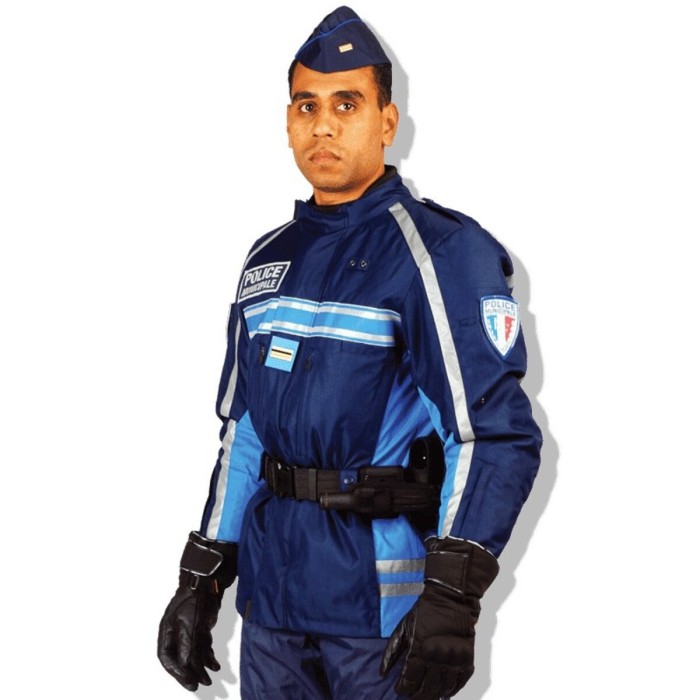 Veste moto police municpale